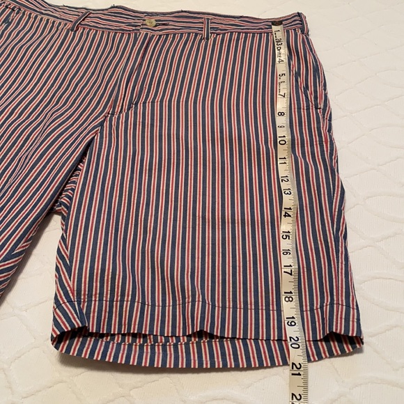 Bills Khakis Red White Blue Striped Men’s Shorts - Picture 7 of 11